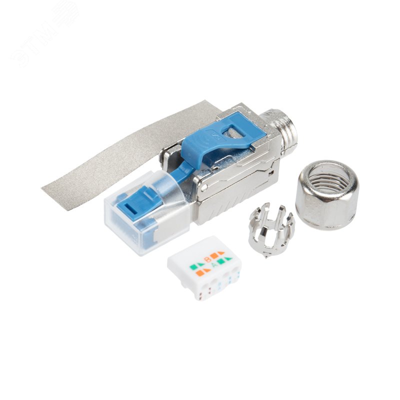 Изображение товара Разъем RJ-45 (8P8C) под витую пару CAT6 PRO полевой заделки