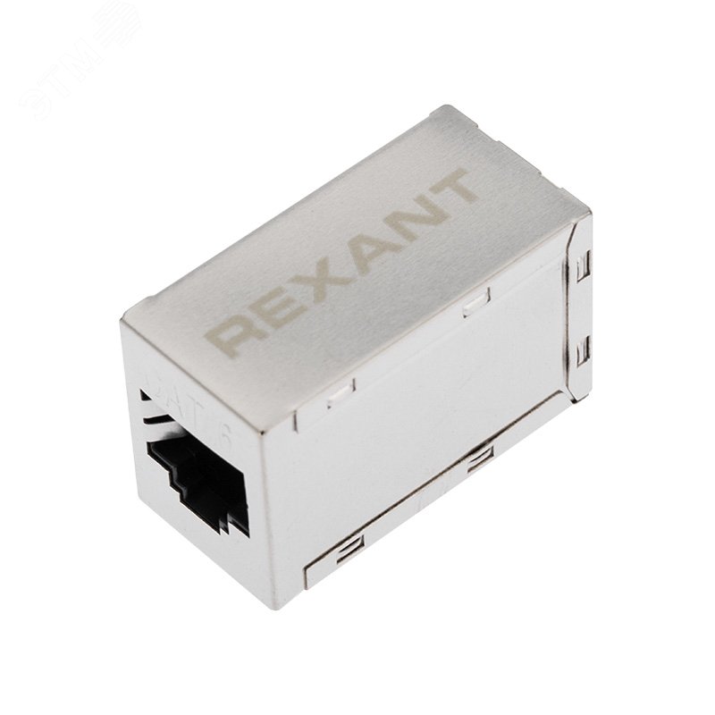 Изображение товара Адаптер проходной RJ-45 8P-8C FTP экранированный кат6 гнездо-гнездо, (шт)