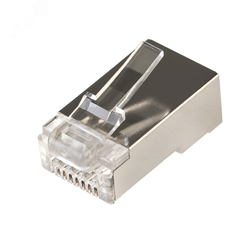 Изображение товара Разъем cквозной FTP RJ-45(8P8C), CAT 6a (шт)