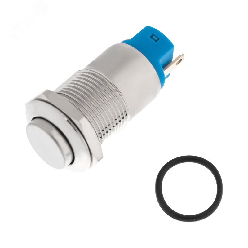 Изображение товара Кнопка антивандальная 12 Б/Фикс (2с) (ON)-OFF выпуклая (A12-B2) (в упак. 1шт.) (шт)