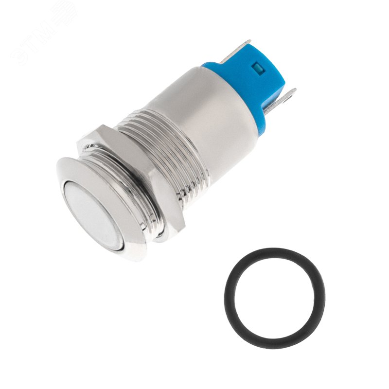 Изображение товара Кнопка антивандальная 12 Фикс ON-OFF выпуклая REXANT A12-B2