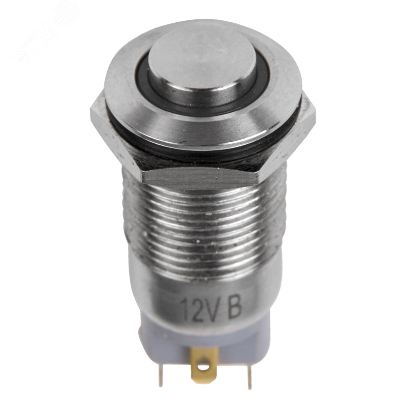 Изображение товара Антивандальная кнопка на 12В с фиксацией IP65 и индикатором REXANT