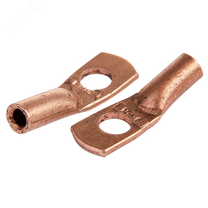 Изображение товара Наконечник кабельный медный ТМ 10-8-5 REXANT 5 шт для опрессовки проводов