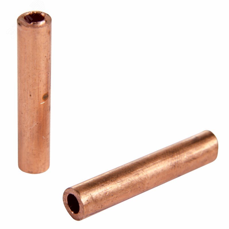 Изображение товара Гильза медная ГМ 6-4 (6кв мм - 4мм) , REXANT (шт)