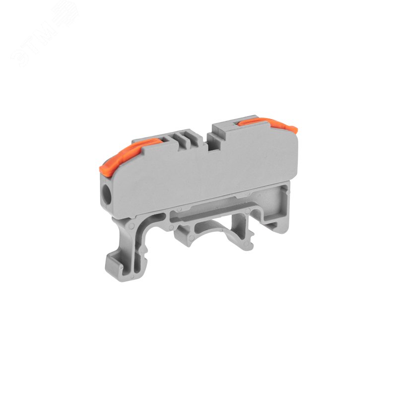 Изображение товара Клемма СМК 222-421D проходная 1-полюсная, с крепл на DIN-рейку (0,08-4 кв мм), REXANT (шт)