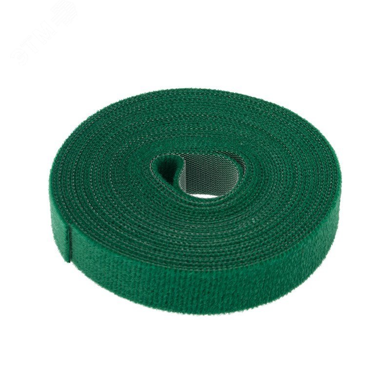 Изображение товара лента-липучка многоразовая 5 м х 20 мм, зеленая, REXANT (шт)