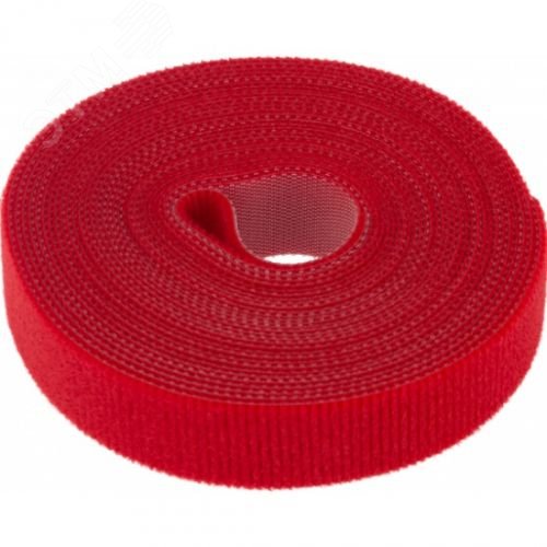 Изображение товара Лента-липучка Rexant красная 5 м; 20 мм