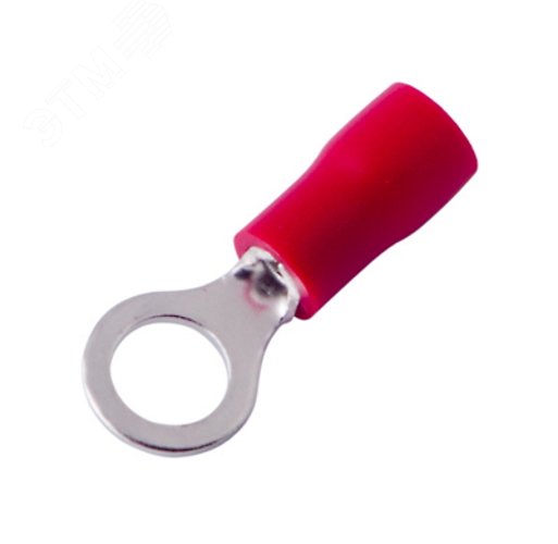 Изображение товара Наконечник кольцевой изолир 5.3 мм 0.5-1.5 кв мм (НКи 1.5-5 НКи 1,25-5) крас, REXANT (шт)