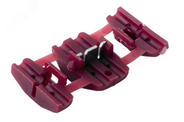 Изображение товара Ответвитель питания 0.5-0.75 кв мм (ОВ) красный, REXANT (шт)