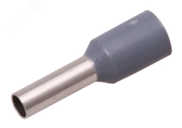Изображение товара Наконечник штыревой втулочный изолир F-18 мм 4 кв мм (НШВи 4.0-18) серый, REXANT (шт)