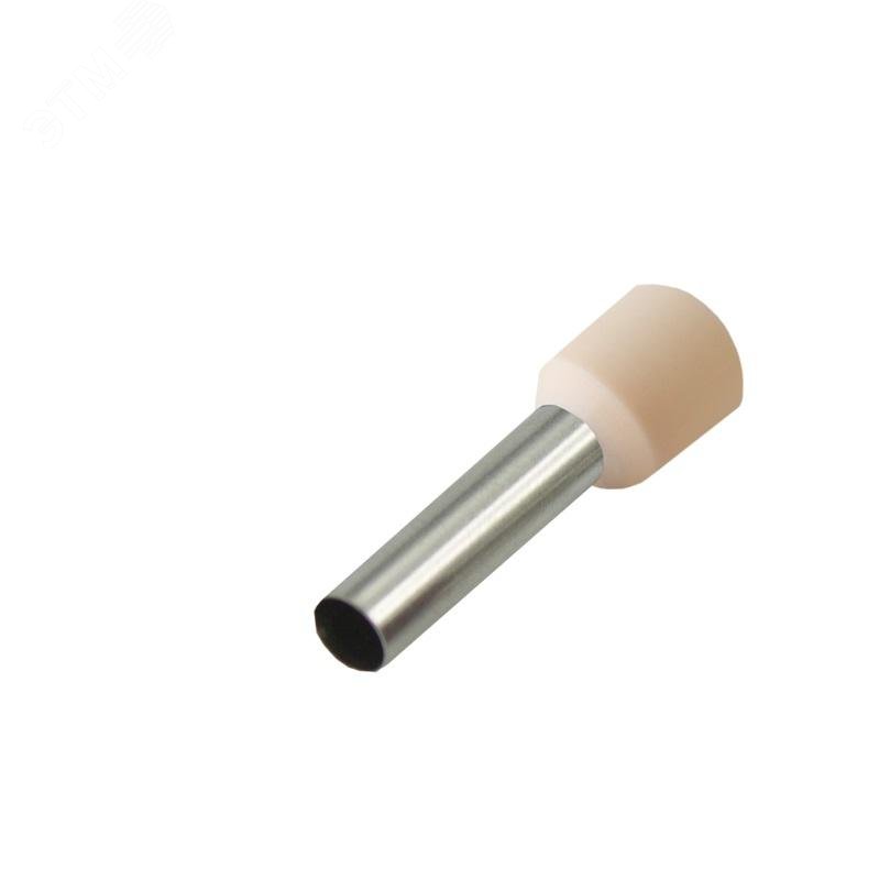 Изображение товара Наконечник штыревой втулочный изолир F-18 мм 10 кв мм (НШВи 10-18), REXANT (шт)