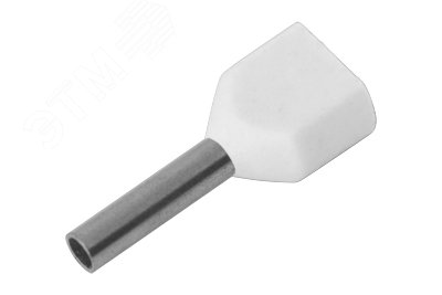 Изображение товара Наконечник штыревой втулочный изолир F-8 мм 2х0.5 кв мм (НШВи(2) 0.5-8хНГи2 0,5-8), REXANT (шт)