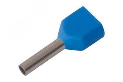 Изображение товара Наконечник штыревой втулочный изолир F-8 мм 2х0.75 кв мм (НШВи(2) 0.75-8хНГи2 0,75-8), REXANT (шт)