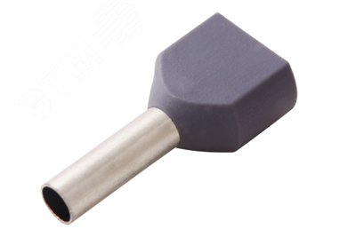 Изображение товара Наконечник штыревой втулочный изолир F-10 мм 2х2.5 кв мм (НШВи(2) 2.5-10хНГи2 2,5-10), REXANT (шт)