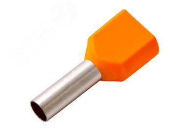 Изображение товара Наконечник штыревой втулочный изолир F-12 мм 2х4 кв мм (НШВи(2) 4.0-12хНГи2 4,0-12), REXANT (шт)