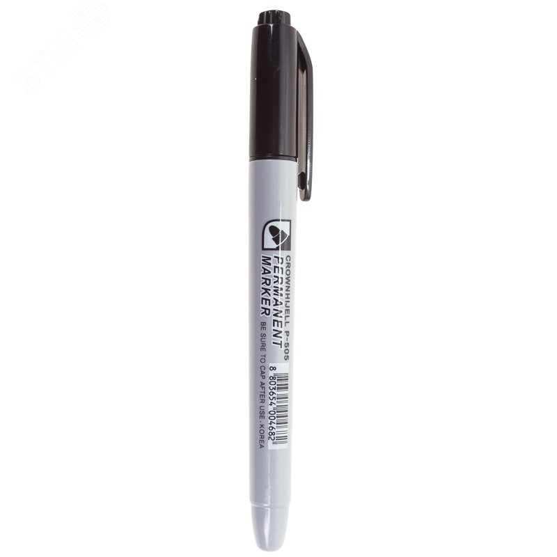 Маркер Crown «Multi Marker Slim» 2 мм, черный, REXANT 08-8201 REXANT