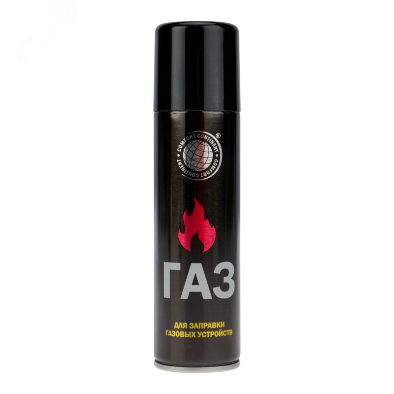 Изображение товара Газ для зажигалок металлический баллон REXANT 140 шт с адаптерами