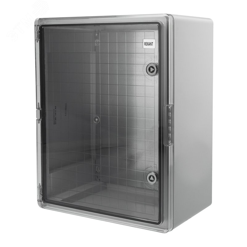 Изображение товара Корпус пластиковый ЩМПп 500х400х240мм с прозрачной дверью IP65