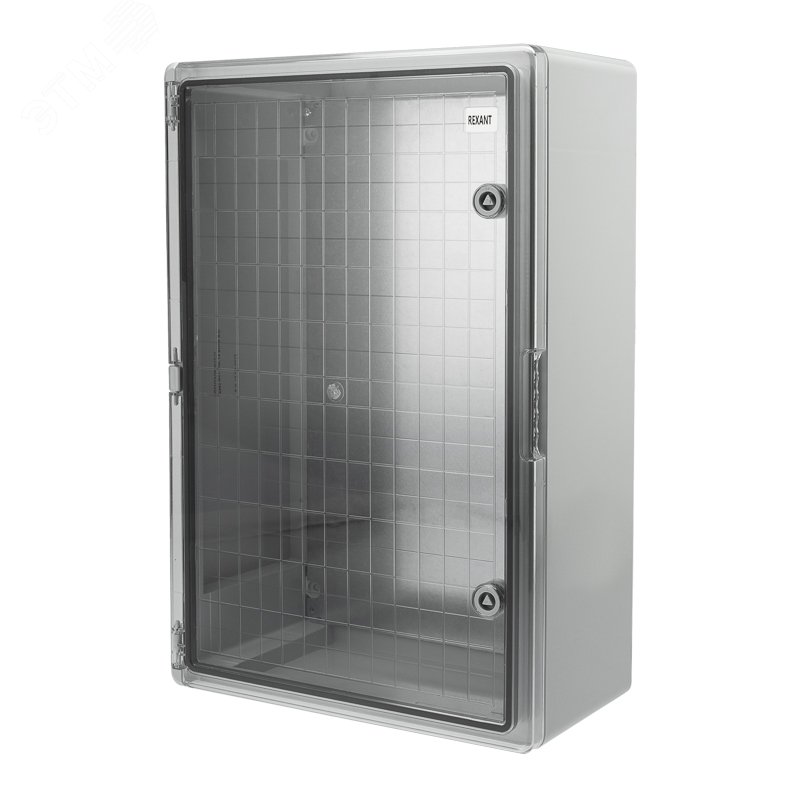 Изображение товара Корпус пластиковый ЩМПп 600х400х200мм с прозрачной дверью IP65 REXANT