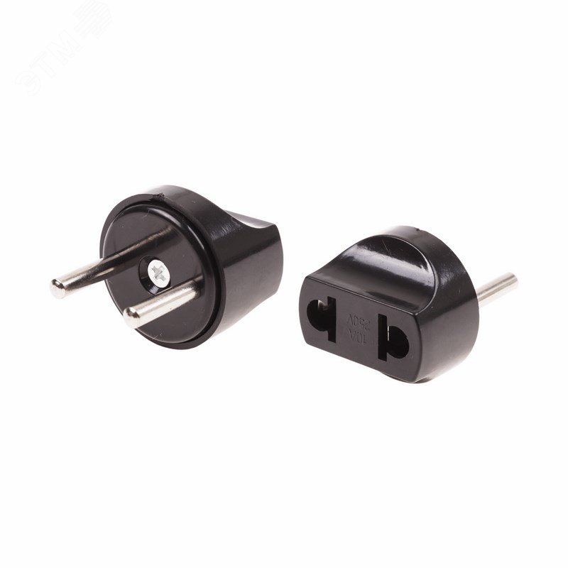 Изображение товара Переходник сетевой Питер,черный 6А (шт)