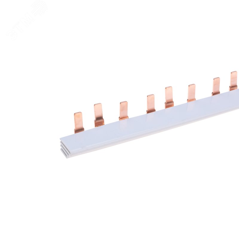 Изображение товара Шина соединительная типа PIN 12 штырей 3Р 63 А 22 см, REXANT (шт)