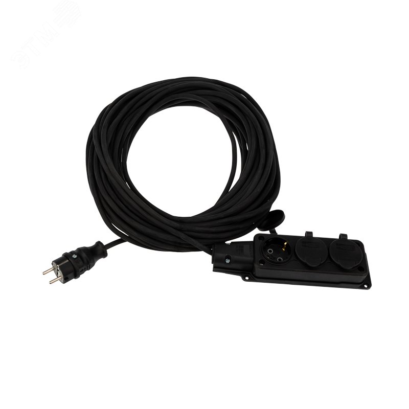 Изображение товара Удлинитель-шнур КГ 3х1.5, 30 м, 3 гнезда, морозостойкий, с/з, 16 А, 3500 Вт, IP44 (шт) Изображение товара Удлинитель-шнур КГ 3х1.5, 30 м, 3 гнезда, морозостойкий, с/з, 16 А, 3500 Вт, IP44 (шт)