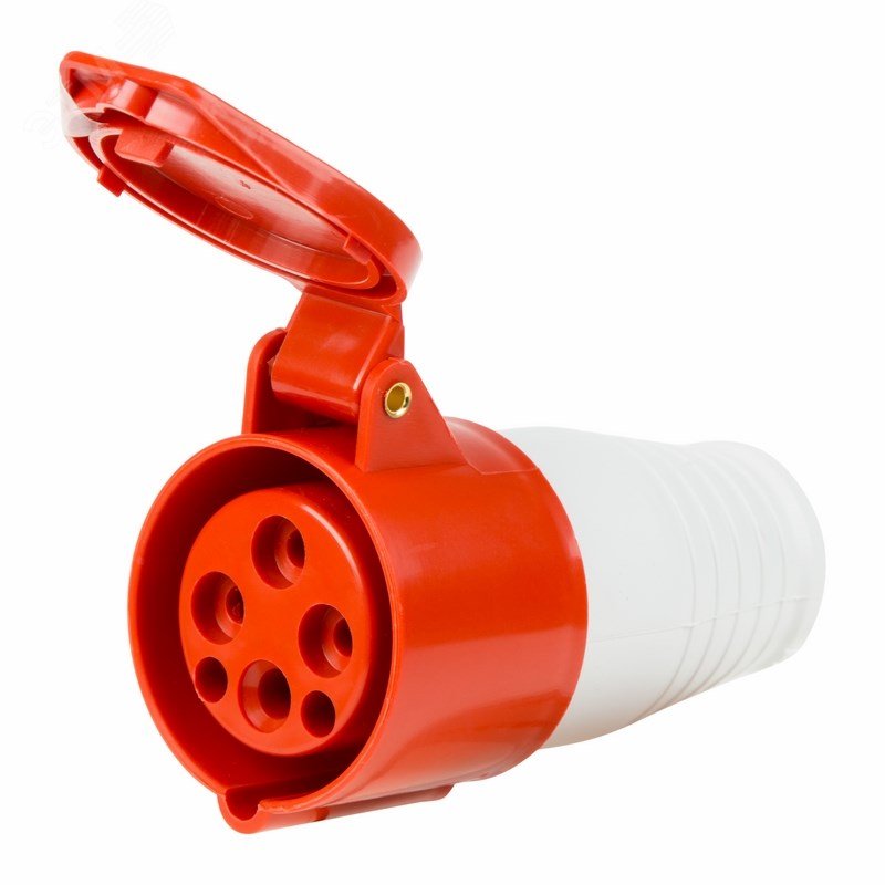 Изображение товара Розетка 214 переносная 3Р+РЕ 16А IP44 REXANT для улицы и влажных условий