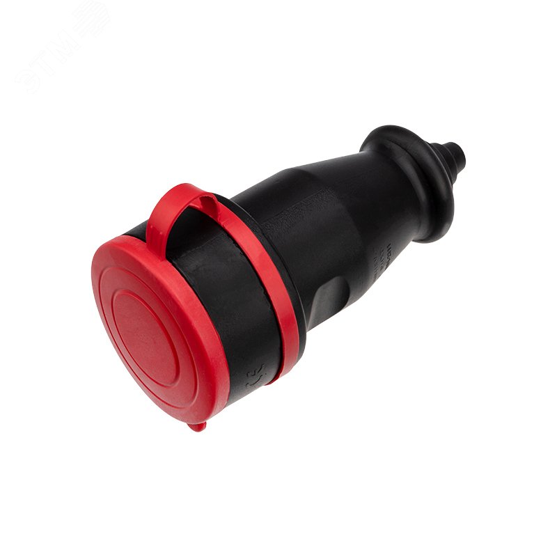 Изображение товара Влагозащищенная переносная розетка REXANT IP44 3Р+РЕ 32А с крышкой