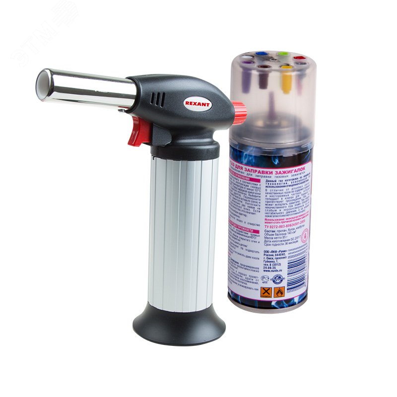 Изображение товара Газовая горелка GT-25 с пьезоподжигом и газом в комплекте