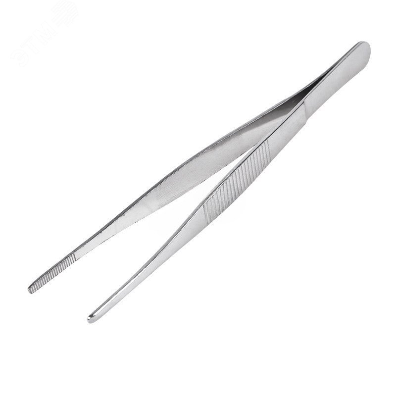 Изображение товара Пинцет прямой, рифленый 160 мм (шт)
