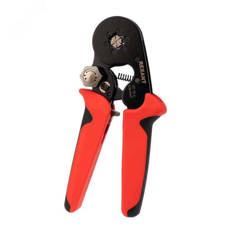 Изображение товара Профессиональный кримпер REXANT HT 10-6 для штыревых наконечников 0.08-10.0 мм2