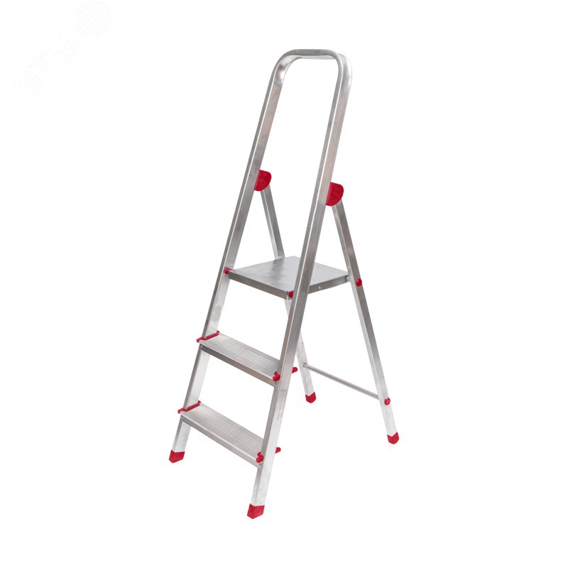 Изображение товара Стремянка алюминиевая 3 ступеньки (шт)