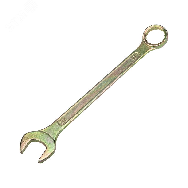 Ключ комбинированный 19 мм, желтый цинк, REXANT 12-5813-2 REXANT