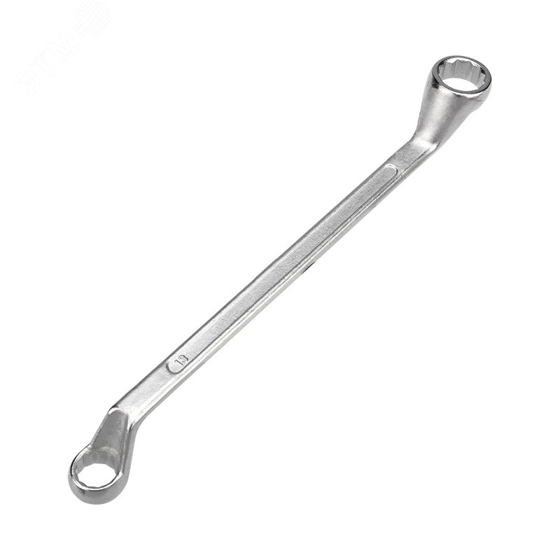 Изображение товара Ключ накидной коленчатый 13х17 мм REXANT хромированный