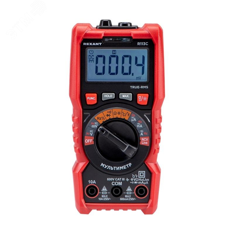 Изображение товара Мультиметр портативный R113C (шт)