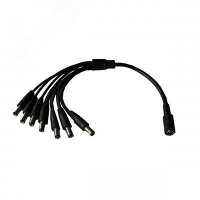 Изображение товара Разветвитель питания на 9 разъемов 2.1х5.5 мм, (шт)