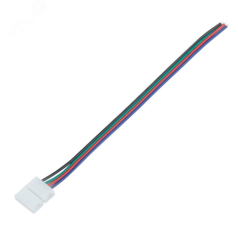 Коннектор питания (1 разъем) для RGB светодиодных лент шириной 10 мм LAMPER 144-008 REXANT