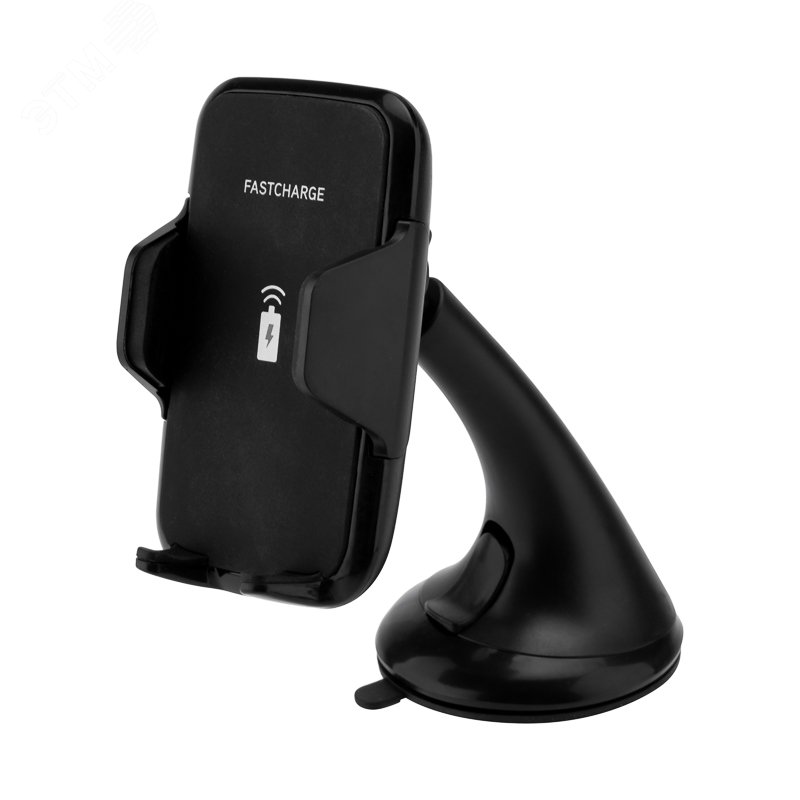 Изображение товара Беспроводное зарядное устройство 10W REXANT черное для смартфонов