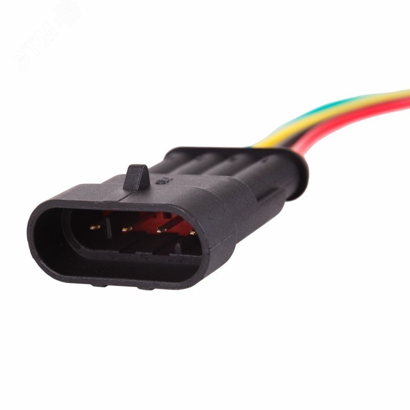 DJ7031-1.5-11 автомобильный разъем штекер с проводом 20 см (3-контактный),