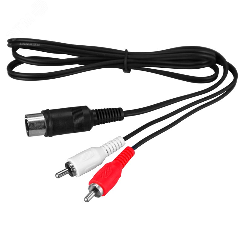 Изображение товара Шнур DIN 5 Pin - 2 RCA, 1.2 м. (шт)