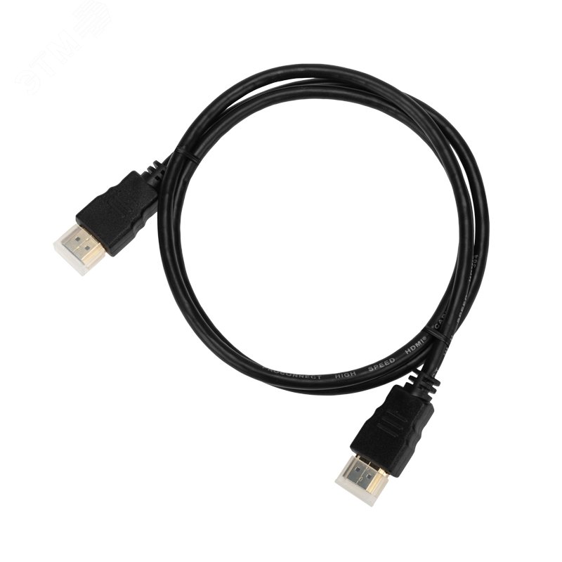 Кабель HDMI - HDMI с фильтрами, длина 1 метр (GOLD) (PE пакет) PROconnect, 17-6202-6 17-6202-6 REXANT