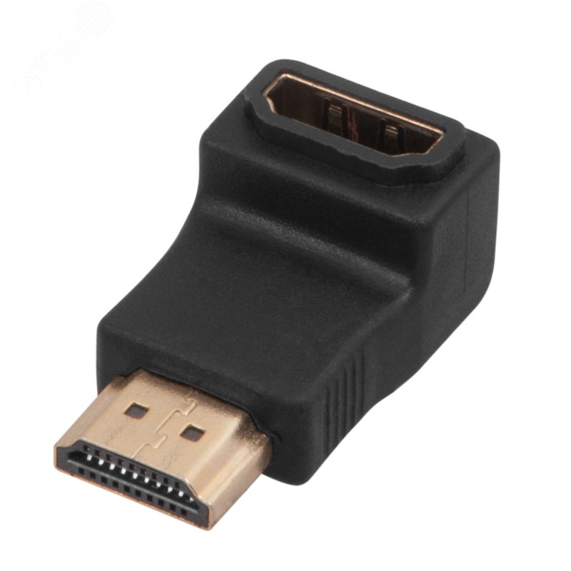 ПереходникштекерHDMI-гнездоHDMI,угловой,,