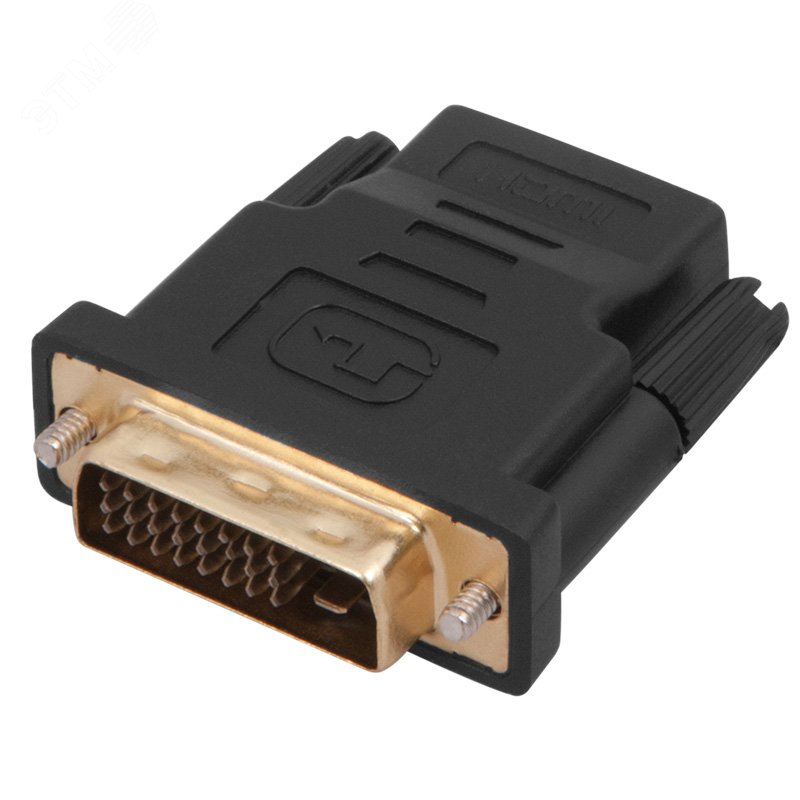 Изображение товара Переходник штекер DVI-I - гнездо HDMI, (шт)