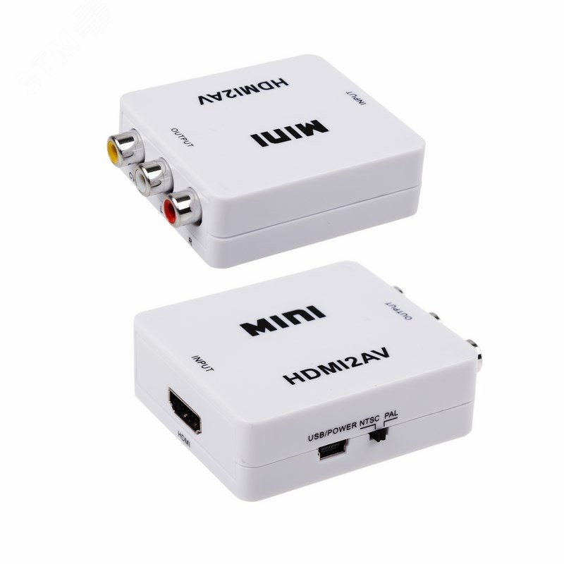 Изображение товара Конвертер HDMI на 3 RCA REXANT, активное устройство для передачи видео и аудио сигнала, поддержка д