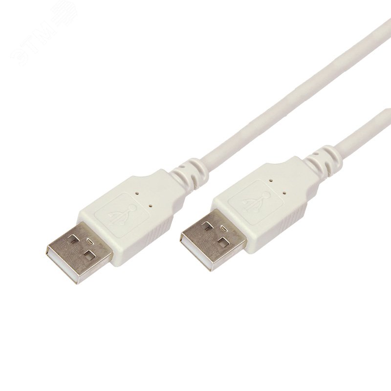 Кабель USB (шт. USB A - шт. USB A) 3 метра, серый, 18-1146 REXANT - превью