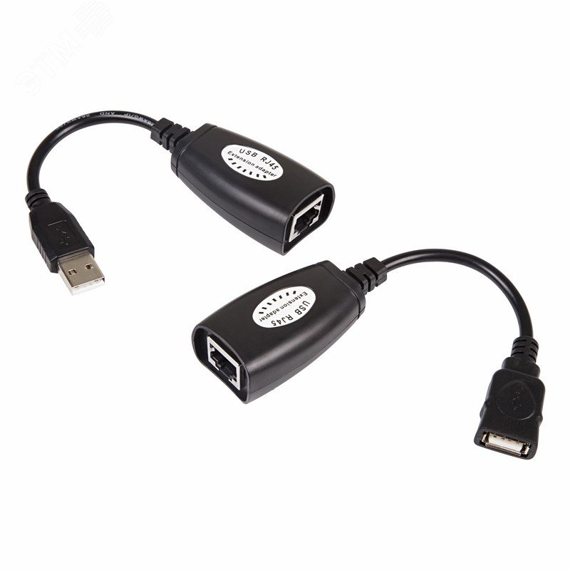 Удлинитель USB по витой паре (8p8c), артикул 18-1176 REXANT - купить в ...