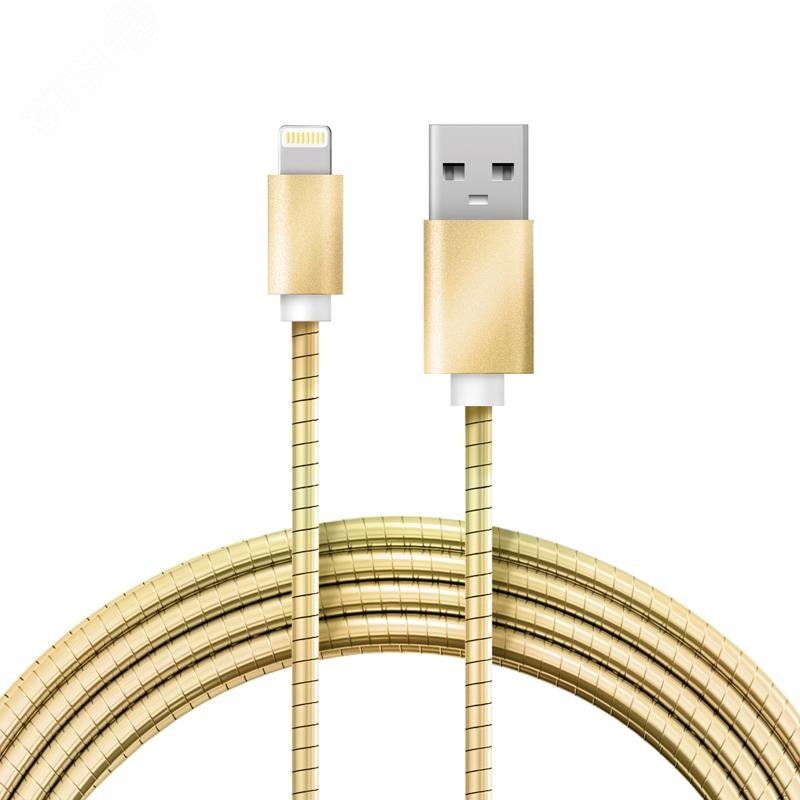 Изображение товара Кабель USB-A Lightning для Apple 1 м Быстрая зарядка и передача данных