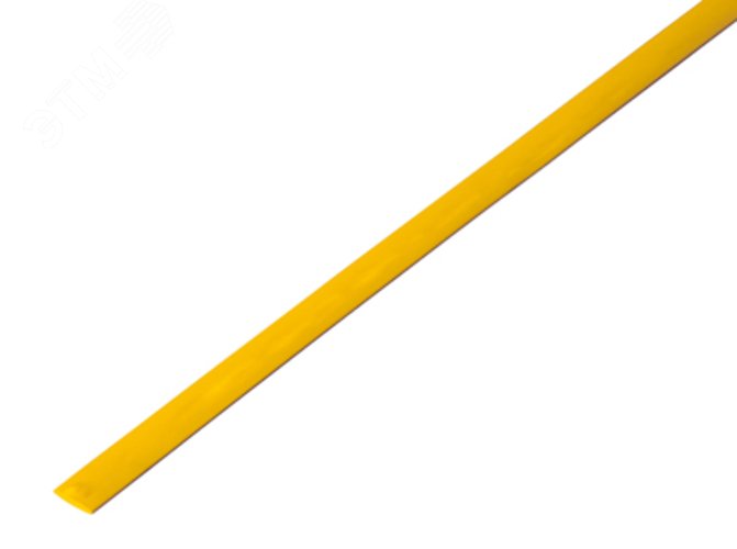 Термоусаживаемая трубка 4,0 2,0 мм, желтая, упаковка 50 шт. по 1 м, REXANT 20-4002 REXANT