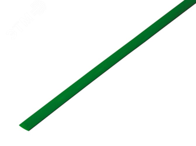 Термоусаживаемая трубка 4,0 2,0 мм, зеленый, упаковка 50 шт. по 1 м, REXANT 20-4003 REXANT