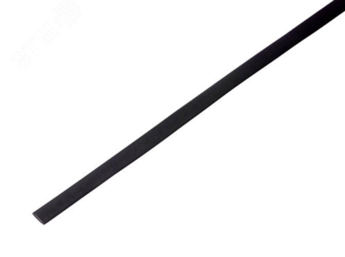Термоусаживаемая трубка 5,0 2,5 мм, черная, упаковка 50 шт. по 1 м, REXANT 20-5006 REXANT